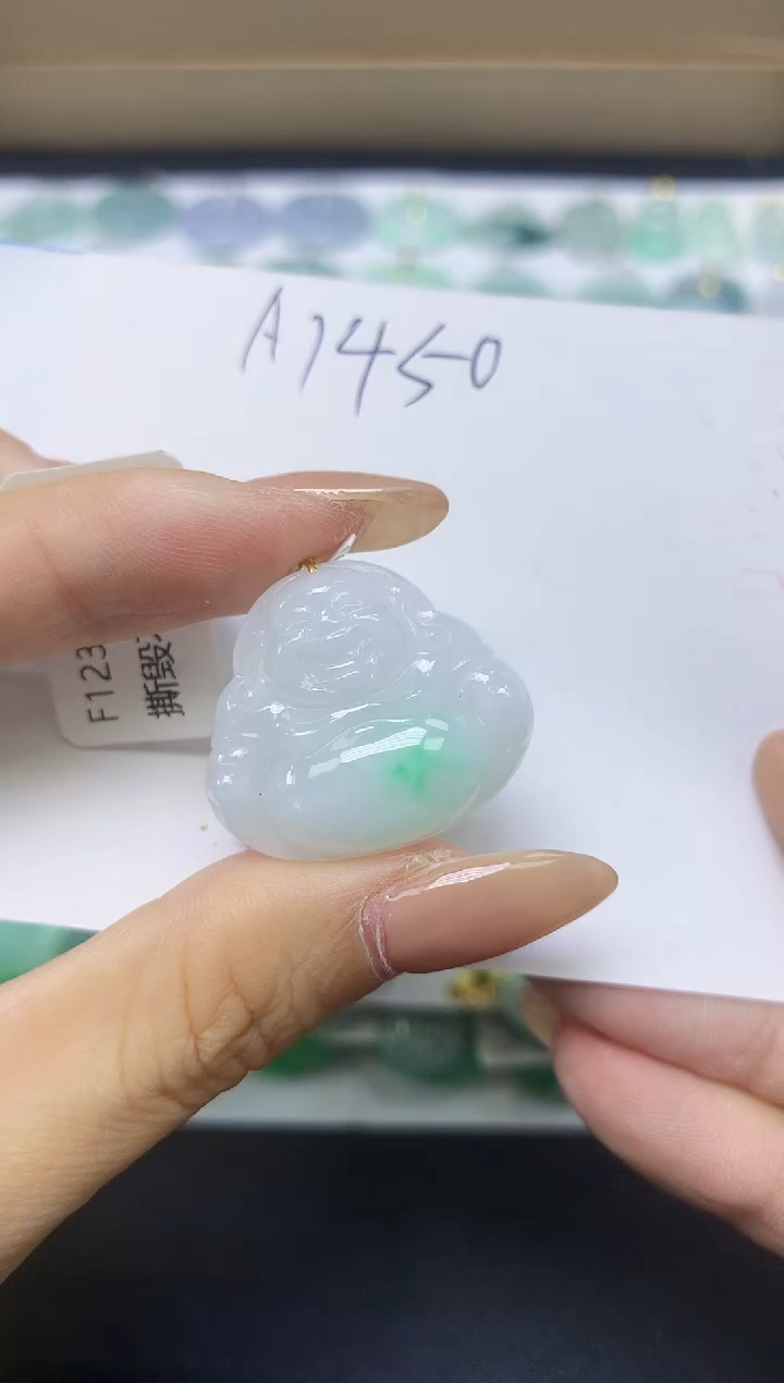 颈饰未镶嵌翡翠天然缅甸A货翡翠百元以上9元证书费自理