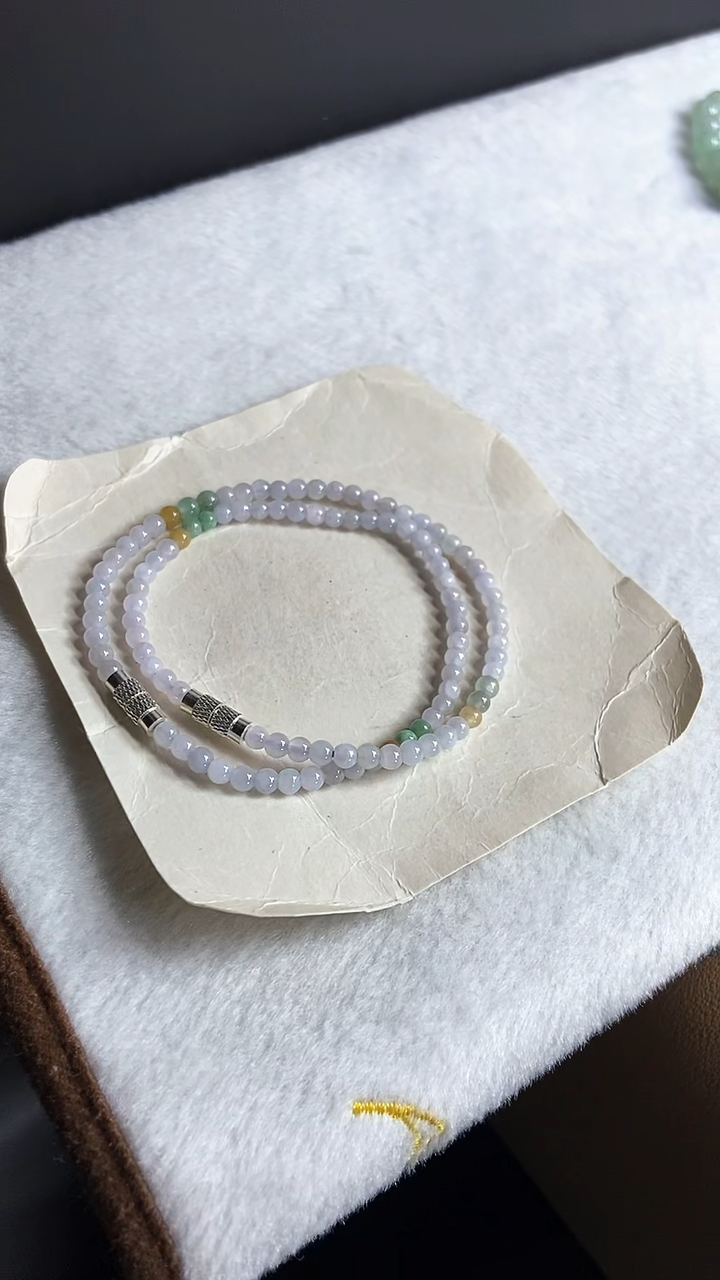 【闪购商品】翡翠手链未镶嵌翡翠珠子 ZI ZI MI