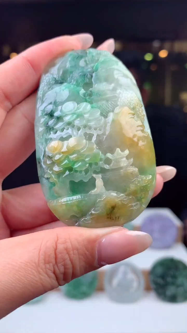 【闪购商品】定制翡翠未镶嵌天然A货翡翠（拍一发一)