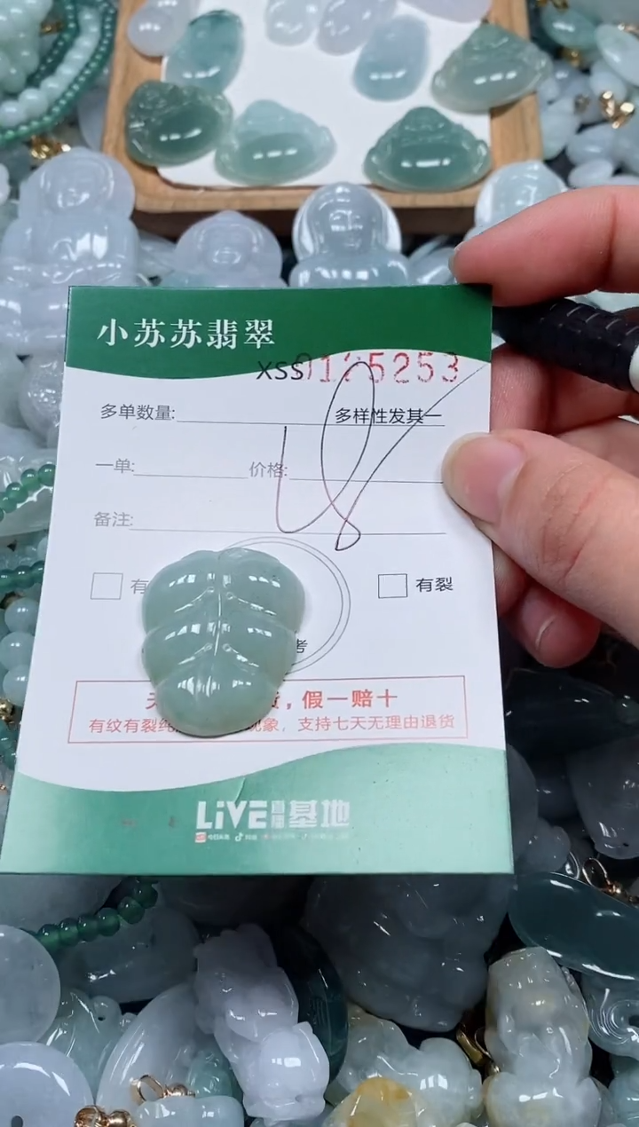 【闪购商品】翡翠颈饰未镶嵌闪购商品0125253