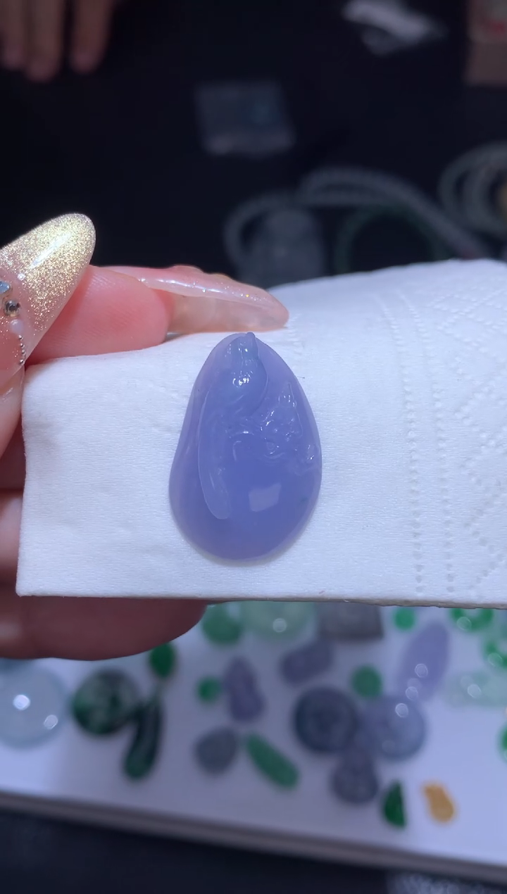 未镶嵌定制翡翠喜上眉梢