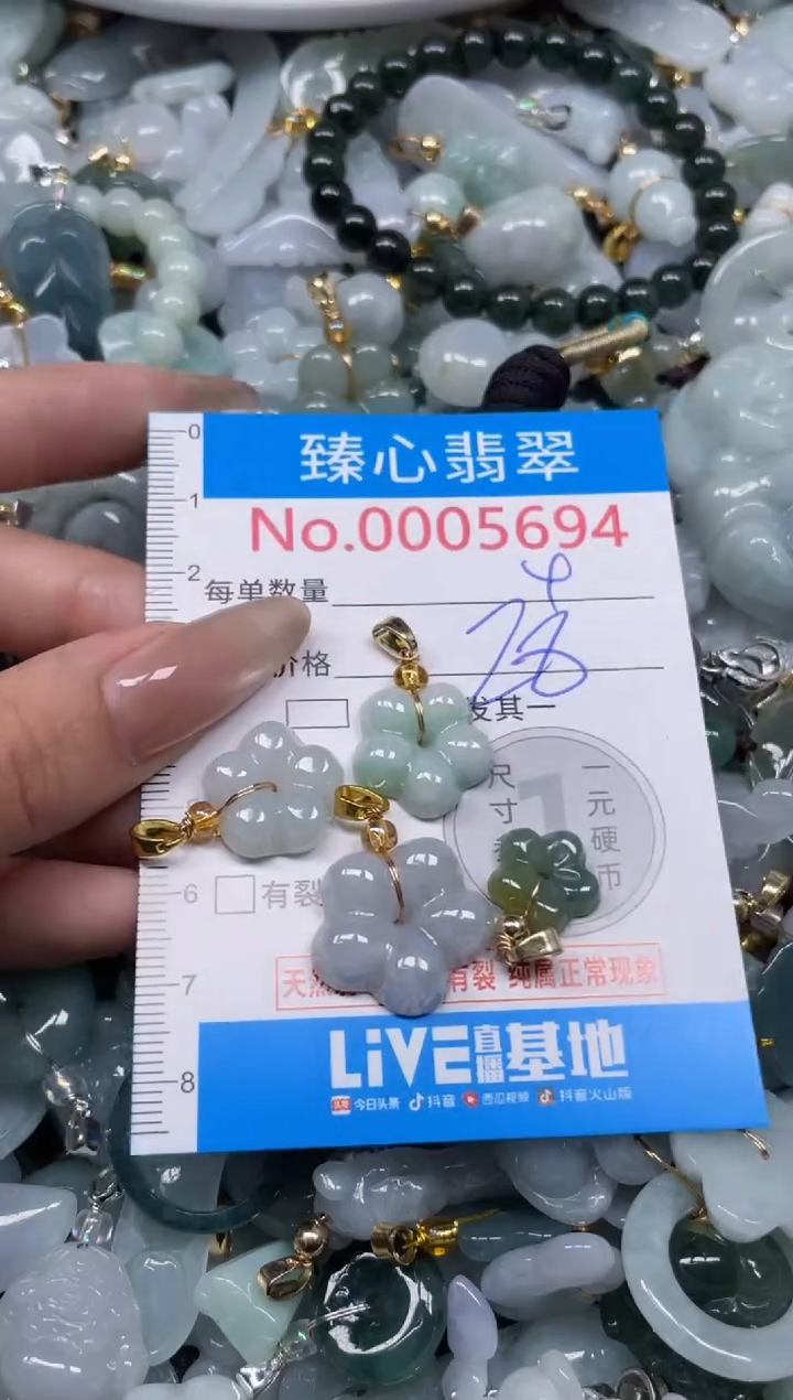 颈饰未镶嵌翡翠5694