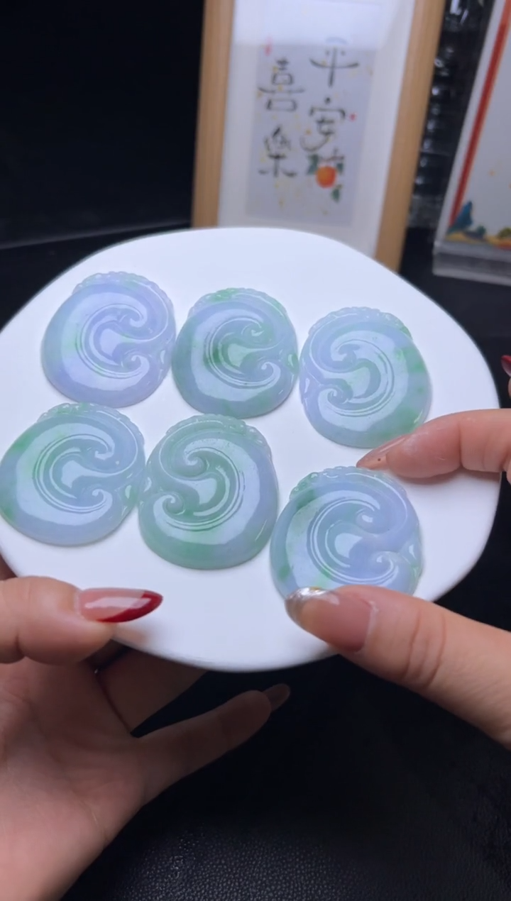 【闪购商品】翡翠颈饰未镶嵌W001-PQGJ666多样性发一件