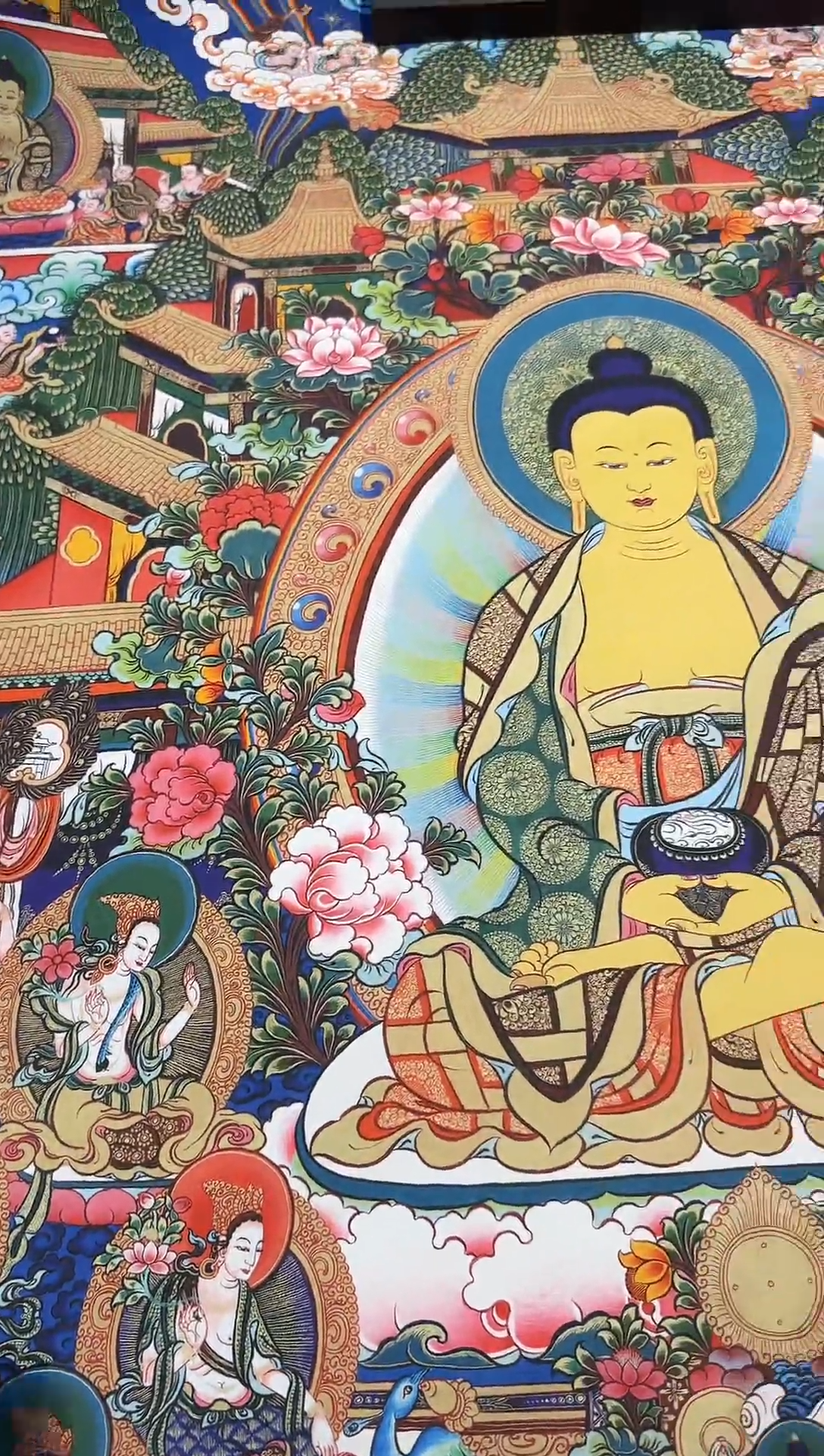 装裱画阿弥陀-----