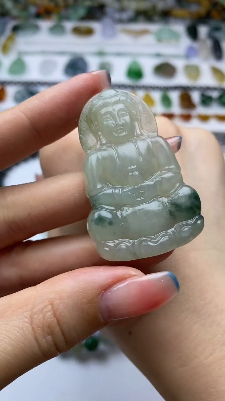 未镶嵌定制翡翠毛货定制不退不换