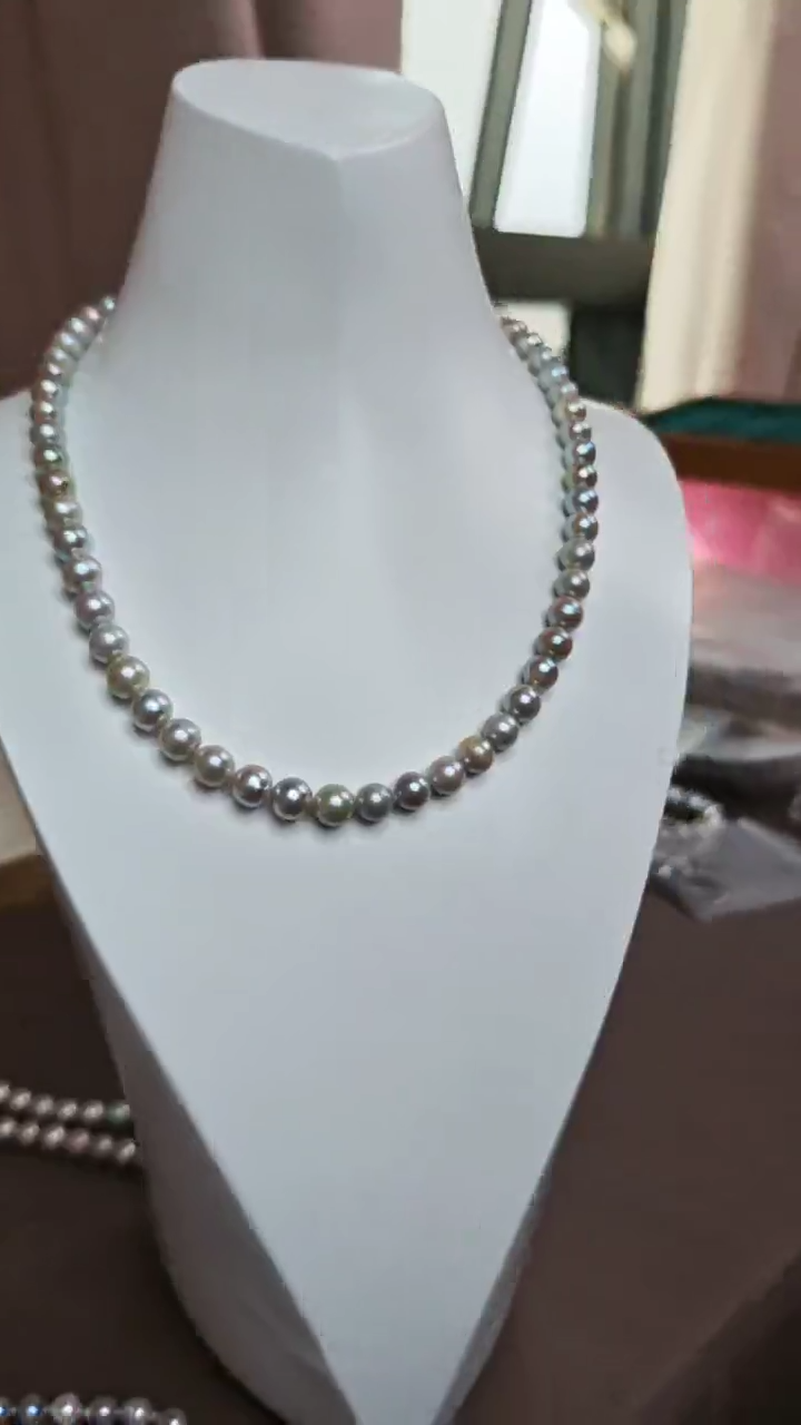 【闪购商品】海水珍珠颈饰银S925镶嵌262