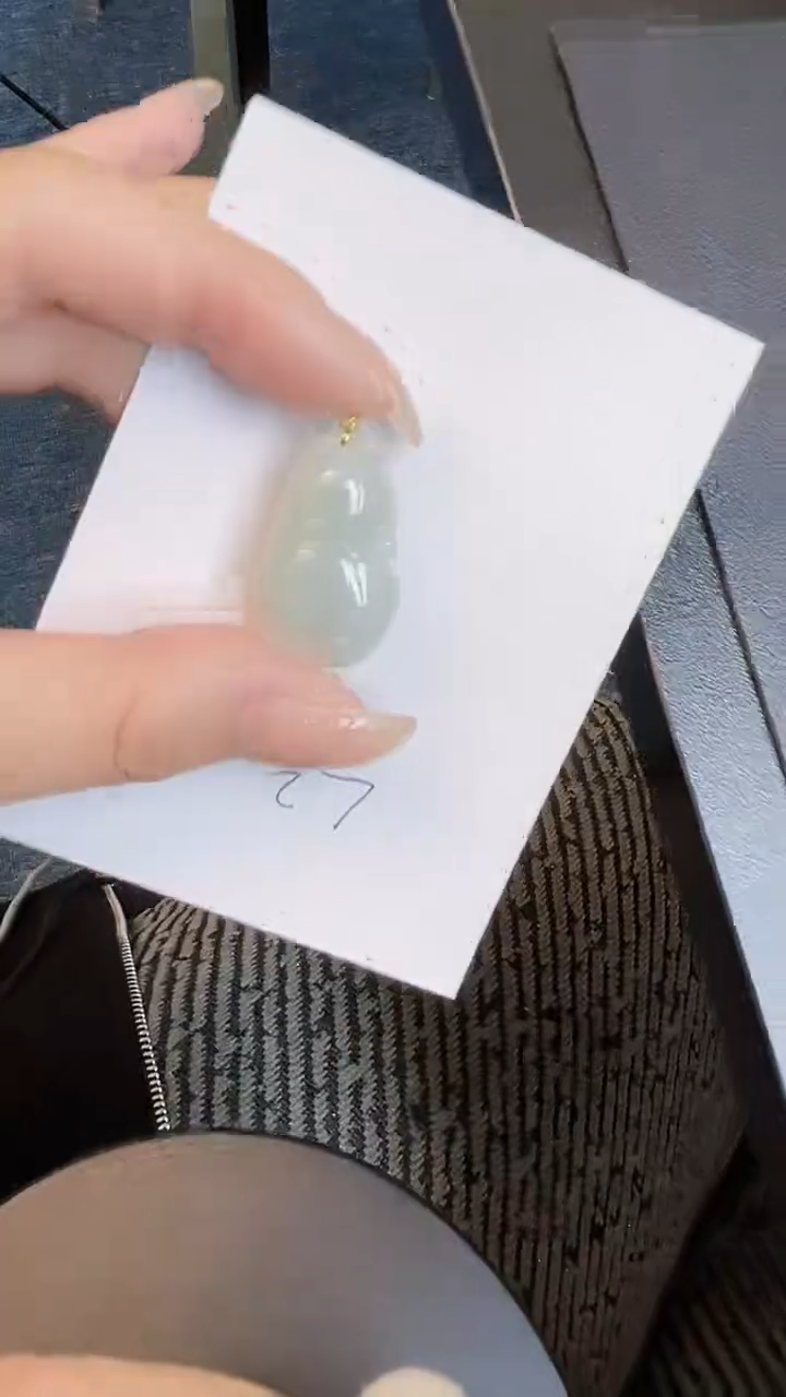 【闪购商品】翡翠颈饰18K金镶嵌00000000