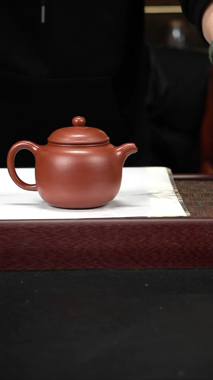 茶壶紫砂zq朱泥匏尊