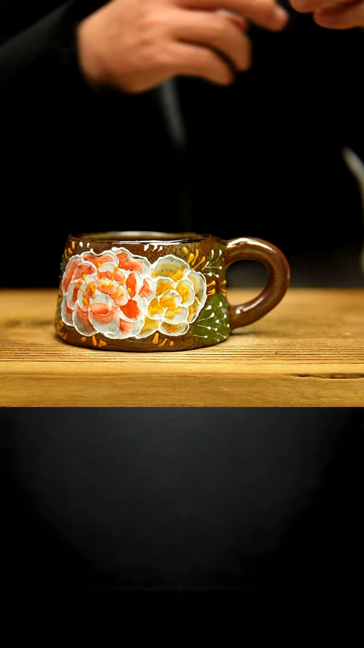 @@陶园瓷舍@@纯手工手绘@高温釉下彩