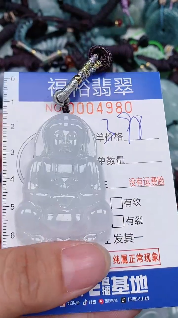 翡翠未镶嵌颈饰...0004980