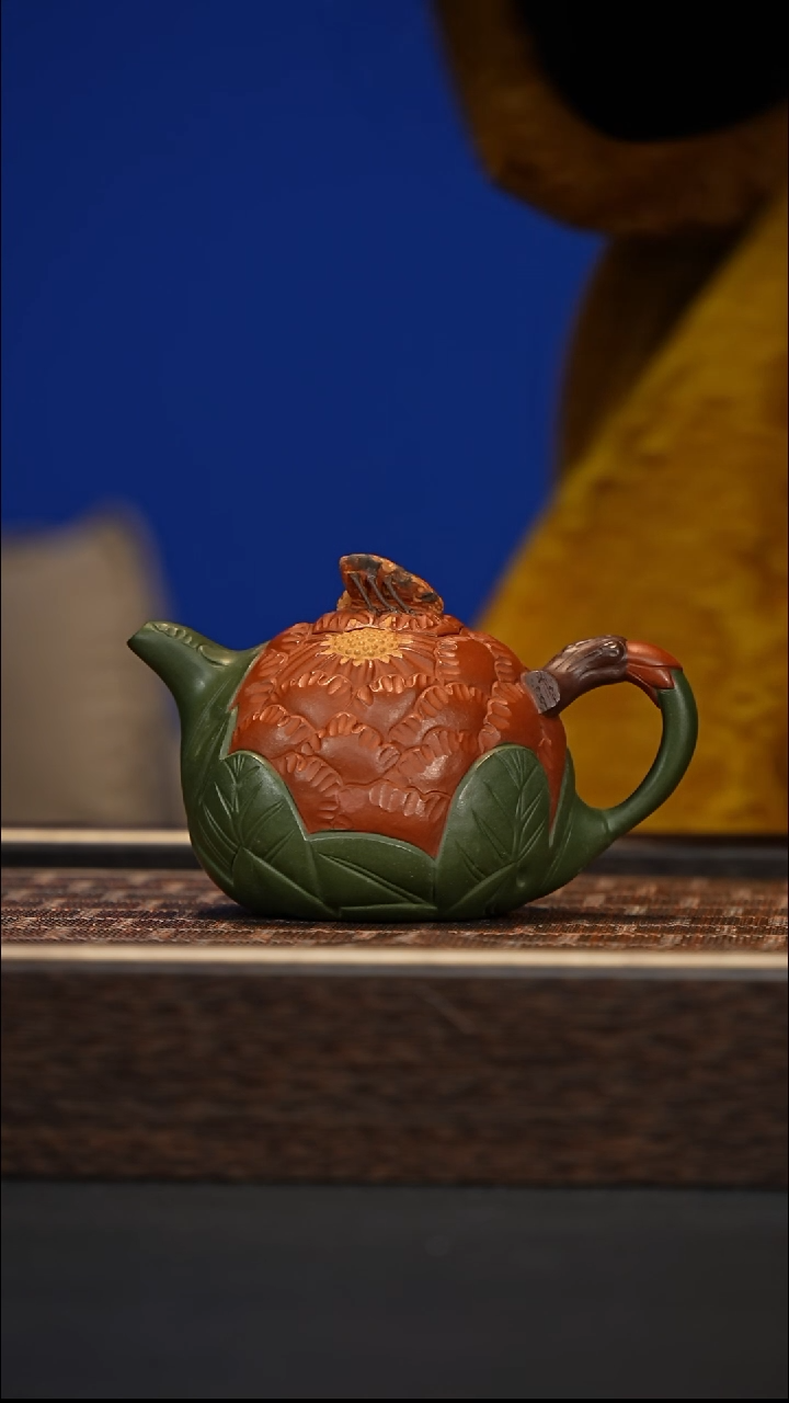 茶壶紫砂宜兴紫砂壶gjf0130