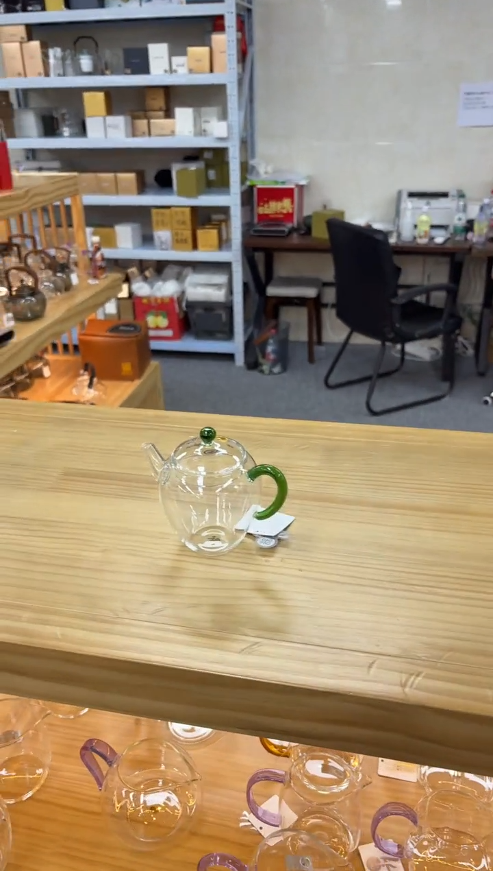 禾器-文巧壶-湖绿色