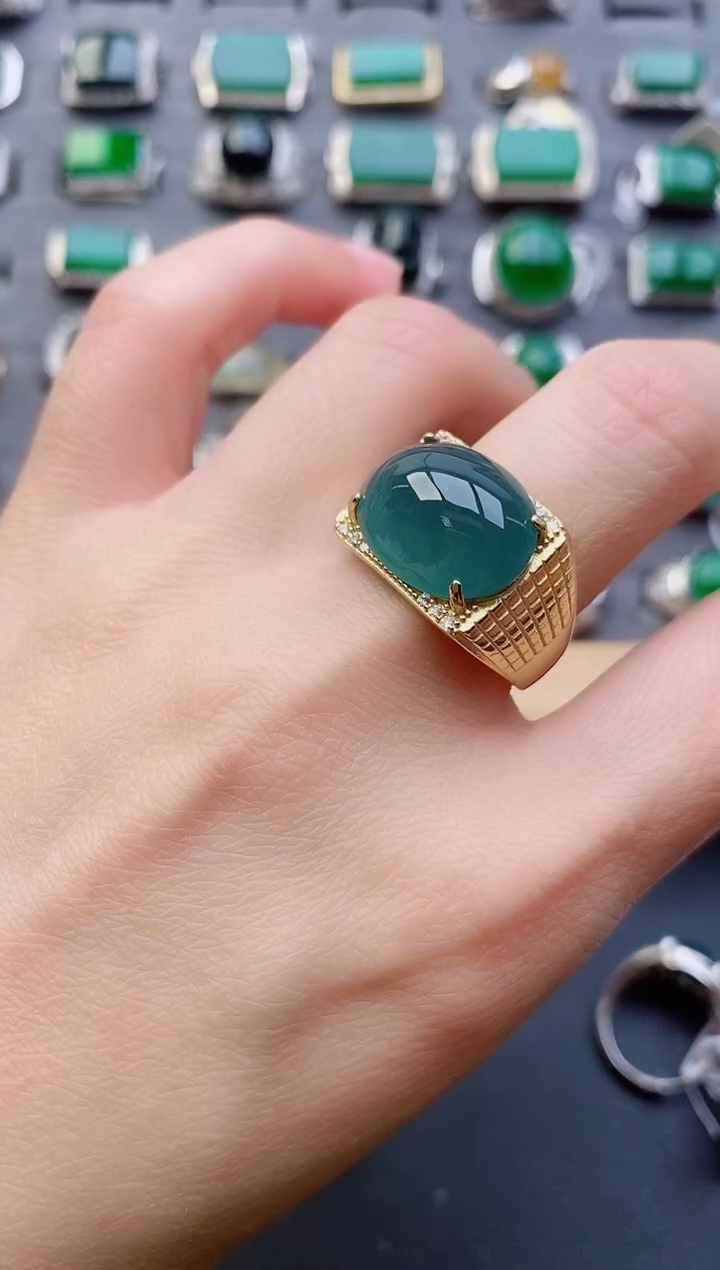 【闪购商品】翡翠戒指未镶嵌121244444