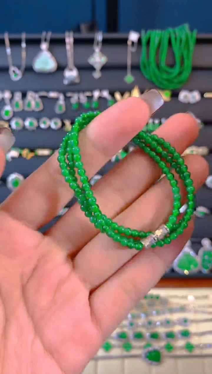 【闪购商品】翡翠吊坠(不含链)银S925镶嵌小米