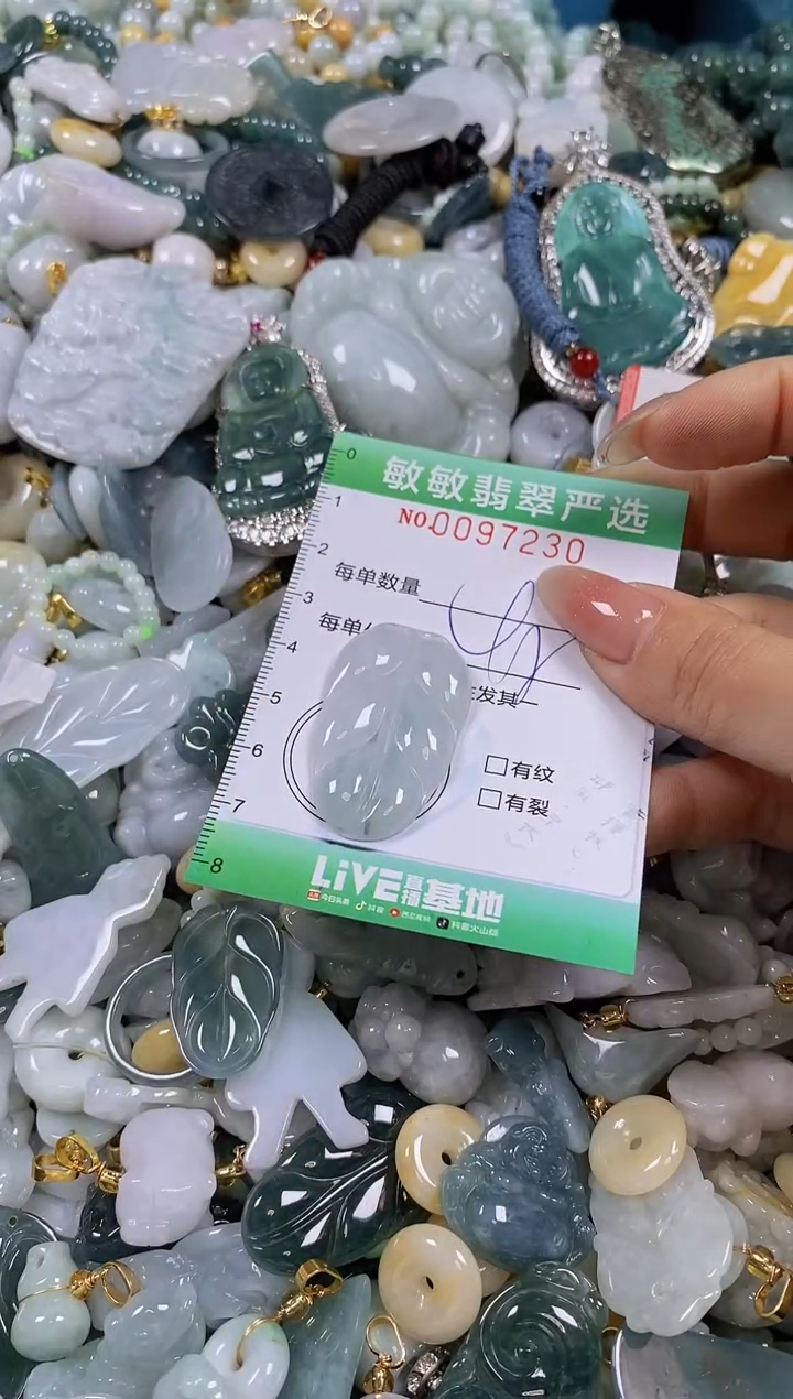 【闪购商品】翡翠颈饰未镶嵌闪购0097230