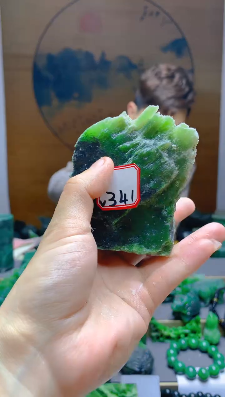 【闪购商品】和田玉（碧玉）珠宝半成品未镶嵌1