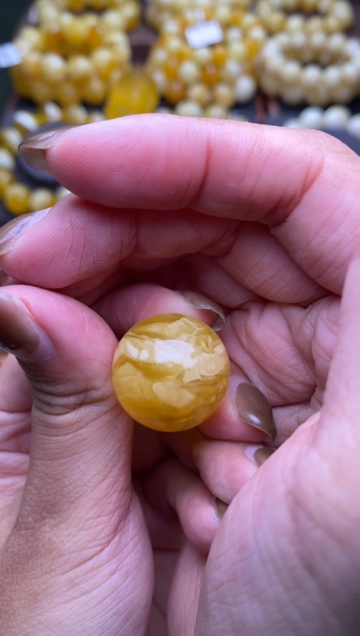 【闪购商品】琥珀裸石未镶嵌大小姐珠宝严选121