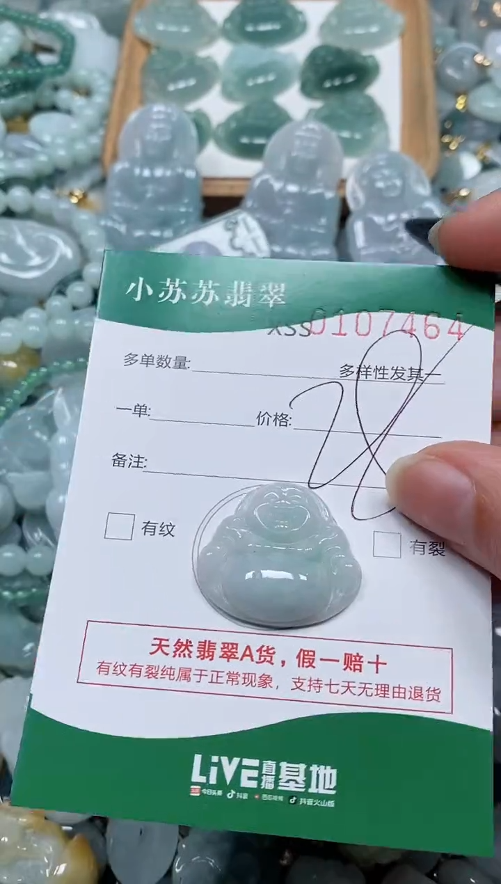 【闪购商品】翡翠颈饰未镶嵌闪购商品0107464