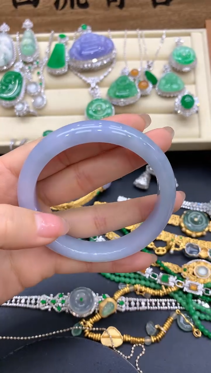 【闪购商品】翡翠手镯未镶嵌542-中国好珍宝
