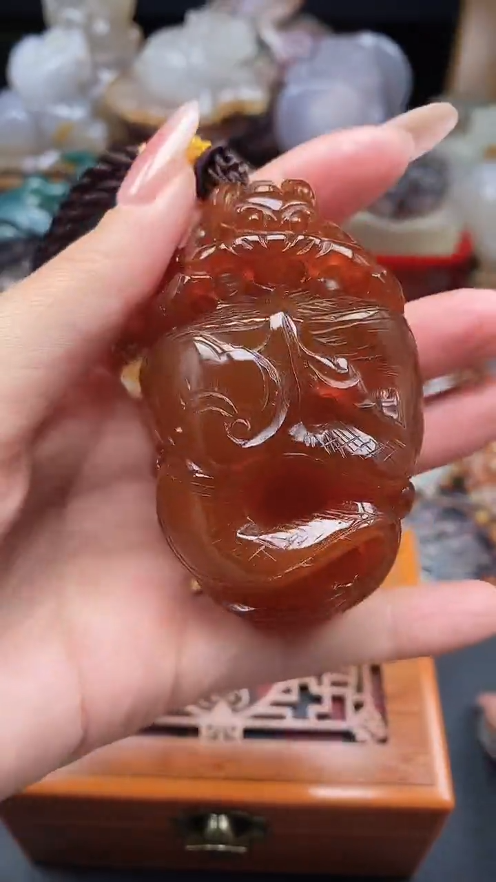 【闪购商品】玛瑙/玉髓颈饰未镶嵌dd