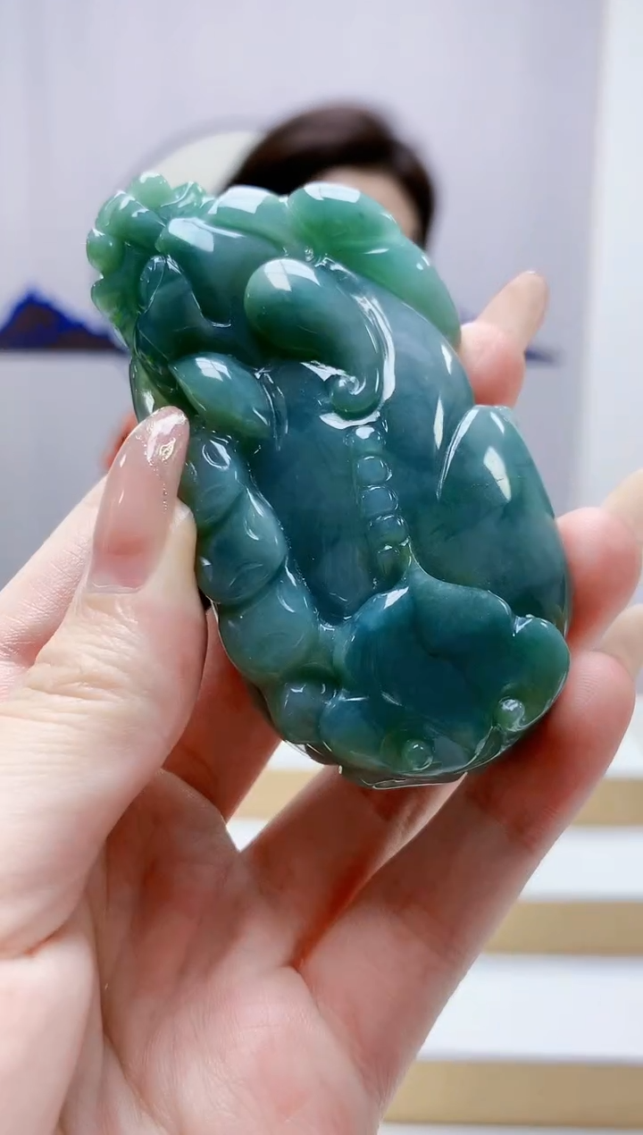 未镶嵌定制翡翠4829jw-毛货挂件166