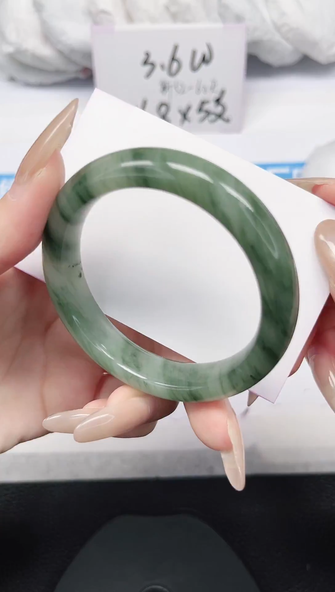未镶嵌手镯石英岩玉221-52/53