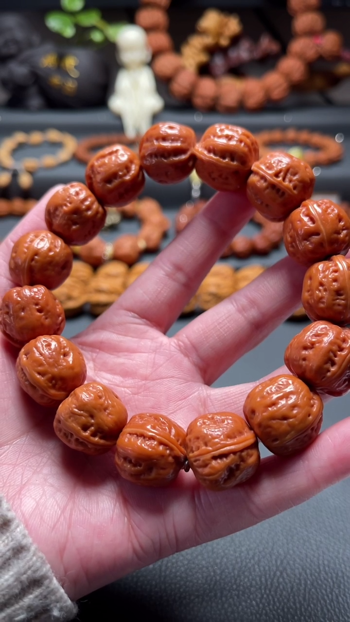 【闪购商品】文玩核桃吊坠文玩手串