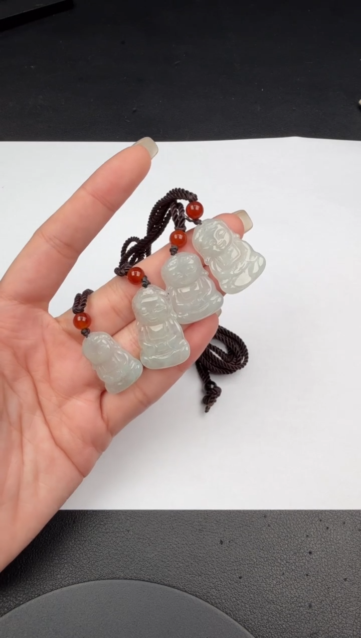 吊坠(不含链)未镶嵌翡翠翡翠饰品（多样性发货一件）-4