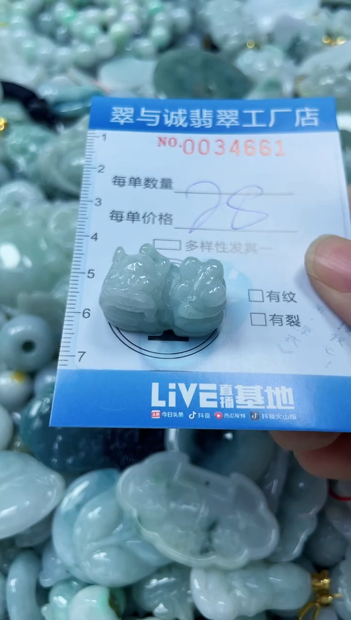 【闪购商品】翡翠颈饰未镶嵌闪购0034661