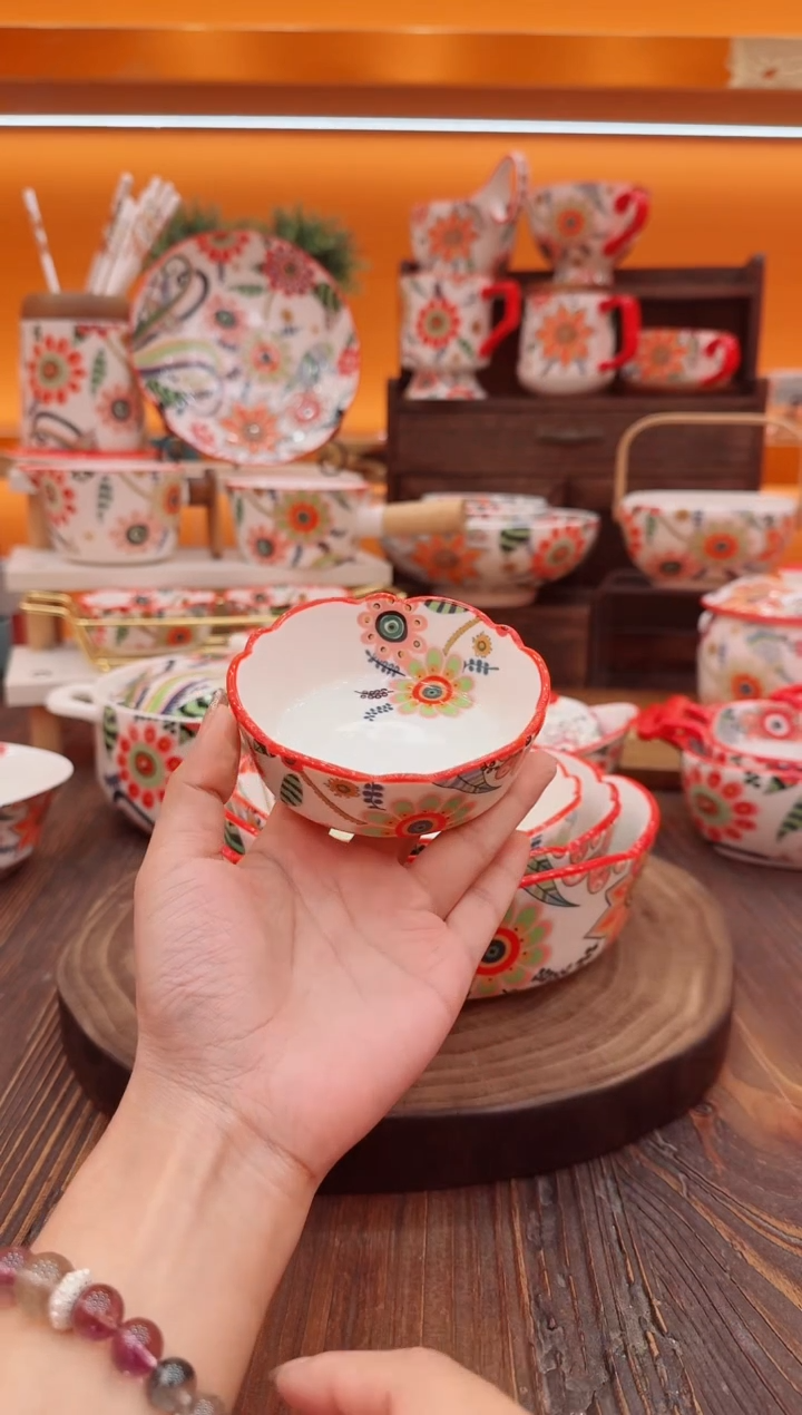 碗景德镇陶瓷手工碗