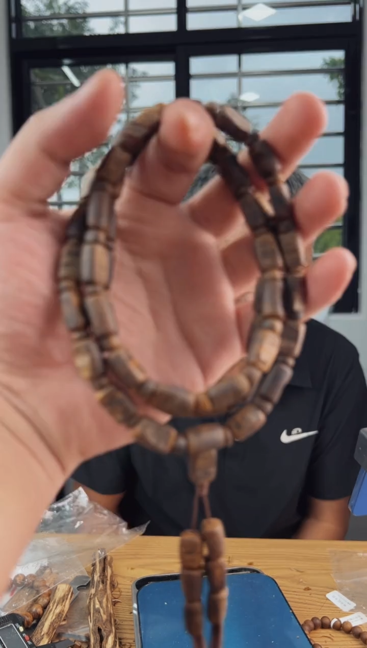手串沉香沉水浮07留疤多圈28克多样性发一