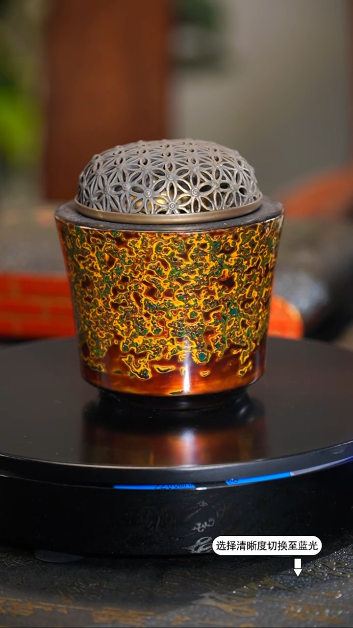 【闪购商品】非遗漆器 敦煌系列木胎香炉