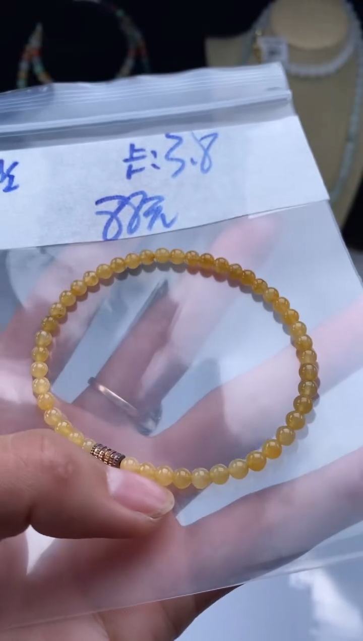 颈饰未镶嵌翡翠天然翡翠珠子