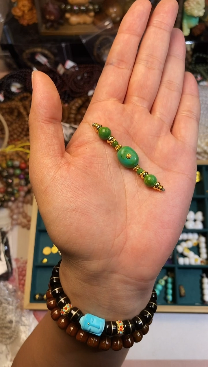 合金手链玛瑙/玉髓菜籽绿万向轴发1