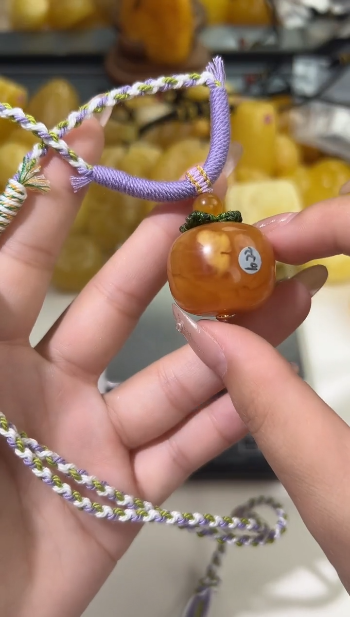 裸石琥珀未镶嵌天然琥珀蜜蜡吊坠