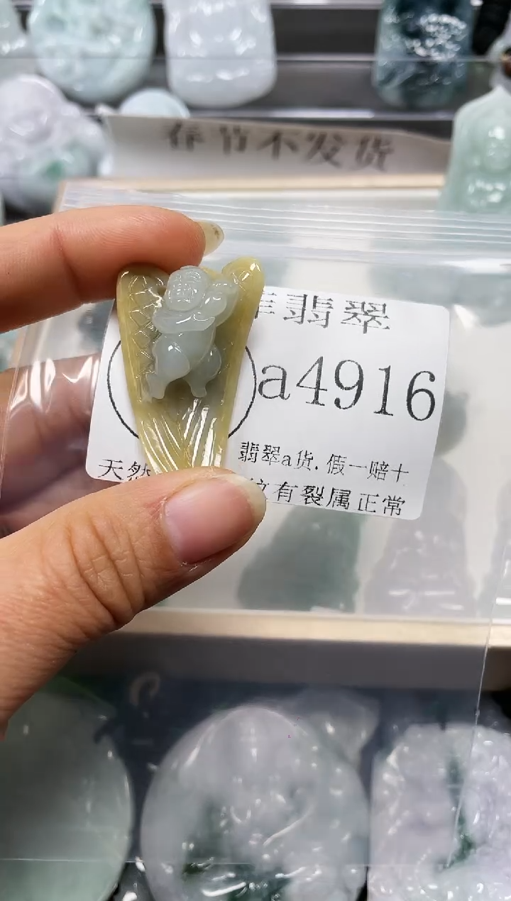 【闪购商品】翡翠颈饰未镶嵌闪购4916