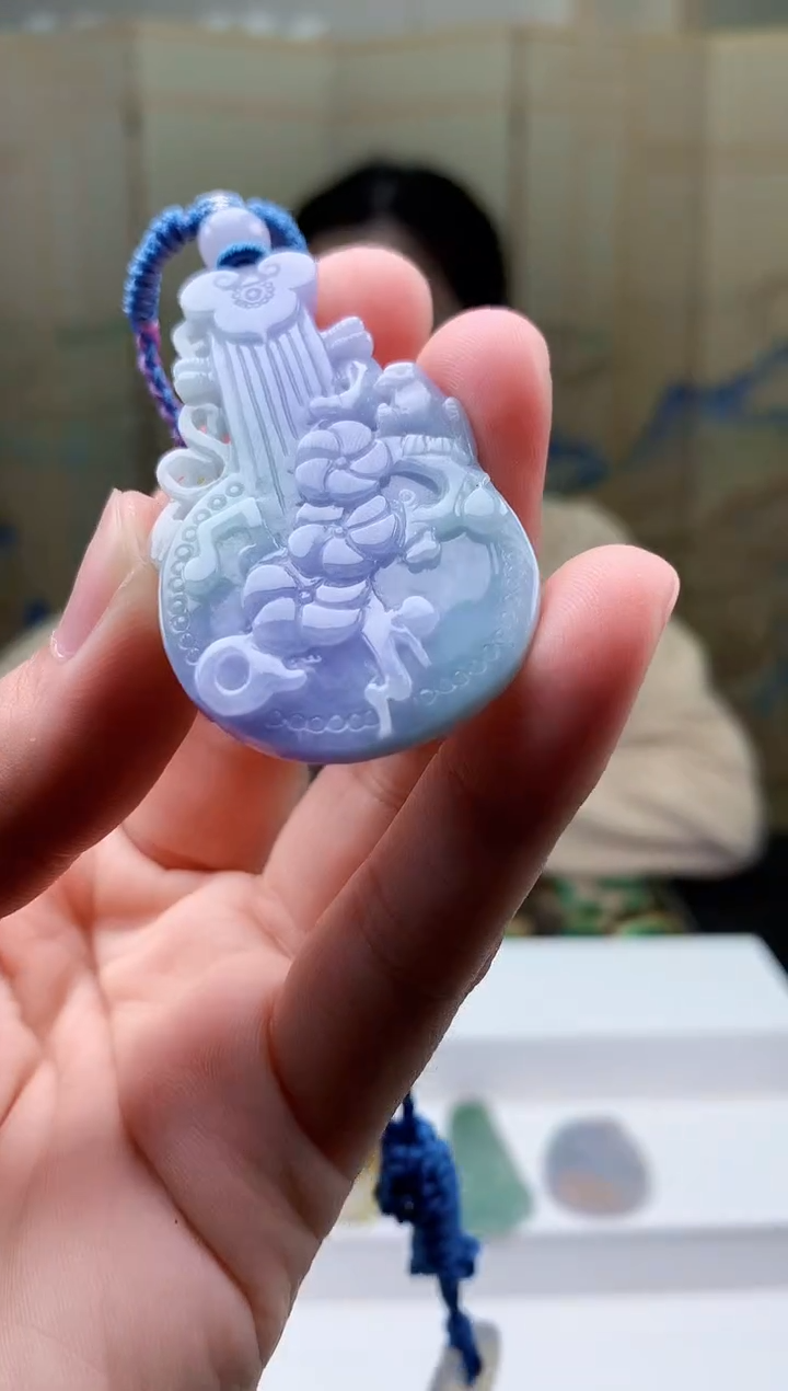 【闪购商品】定制翡翠未镶嵌0405bb-毛货挂件43