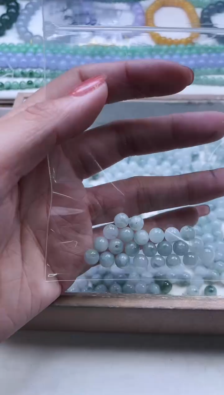 【闪购商品】翡翠手链未镶嵌散珠多样性发自选