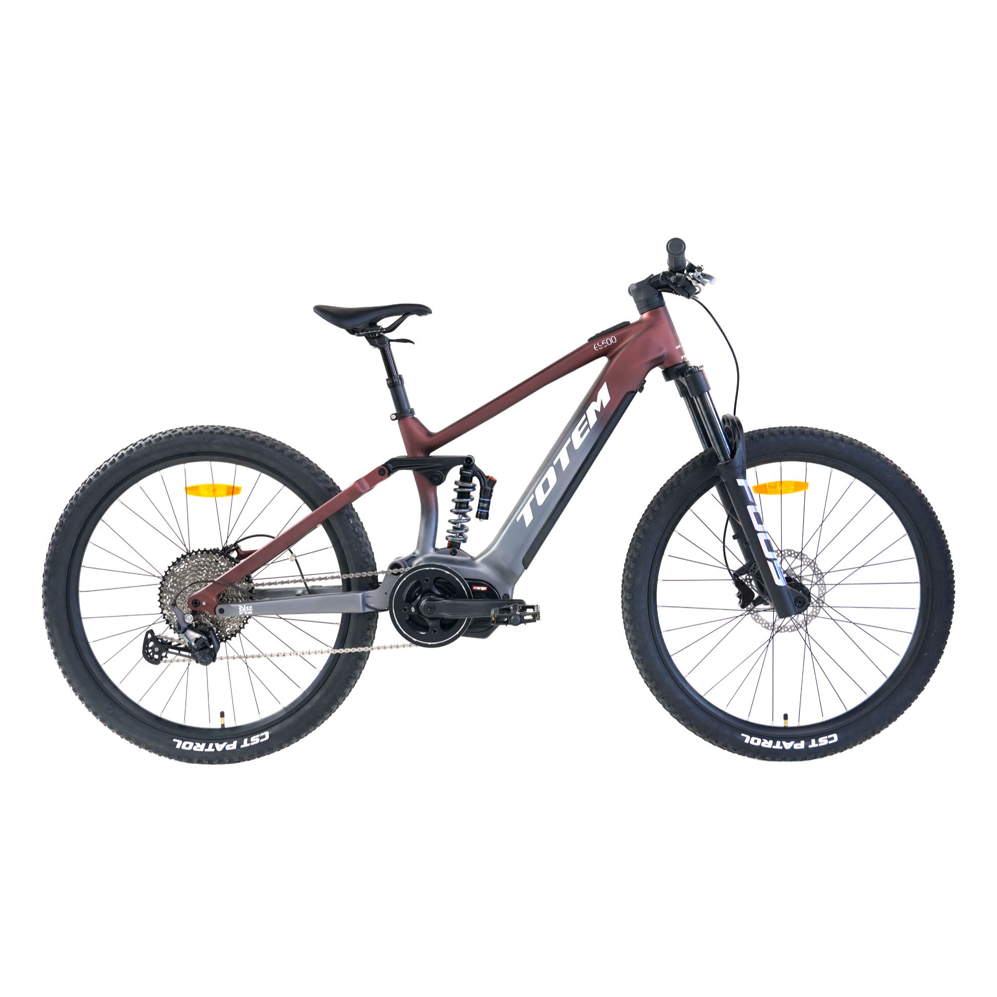 TOTEM图腾电助力软尾四连杆变速越野运动骑行山地车