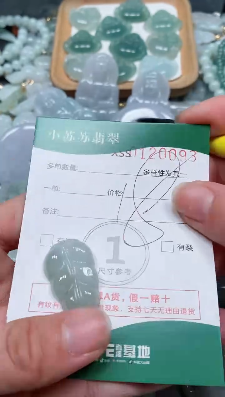 【闪购商品】翡翠颈饰未镶嵌闪购商品0120093