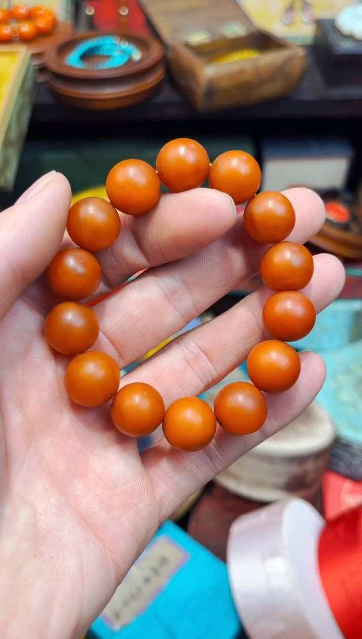 【闪购商品】蜜蜡裸石未镶嵌W瑞哥专属高端精品49