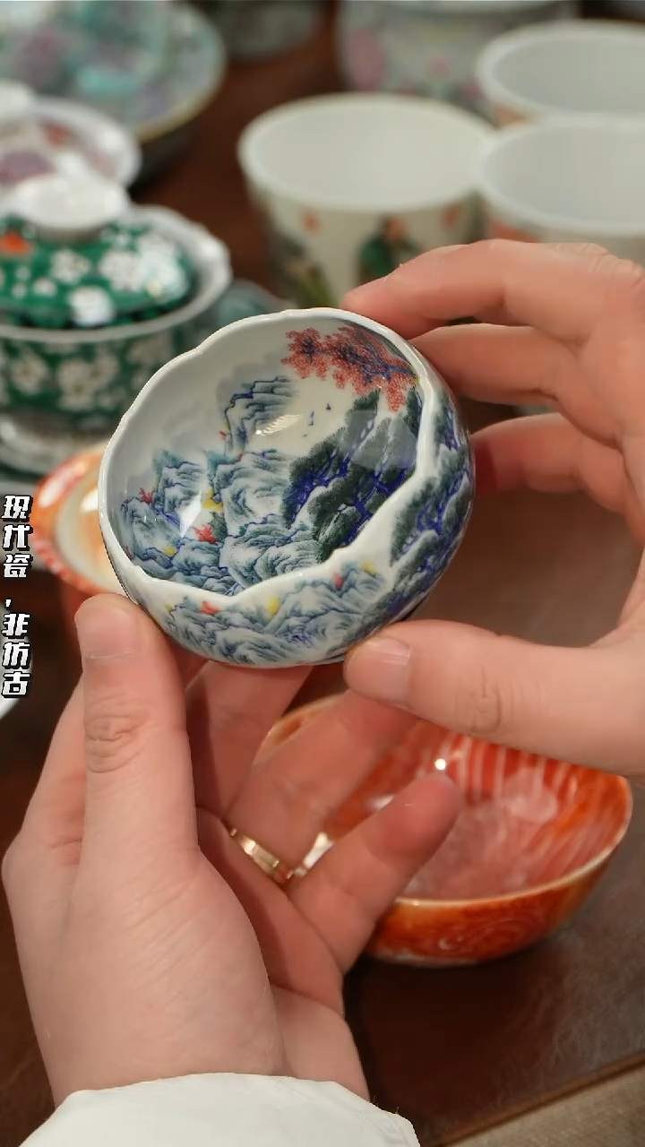 瓷片千年瓷都景德镇 艺术关注谢佳豪