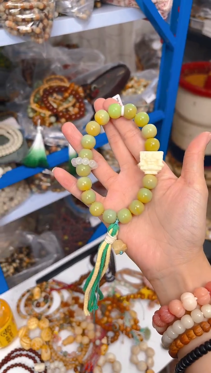 吊坠菩提根/象牙果小青柠手持