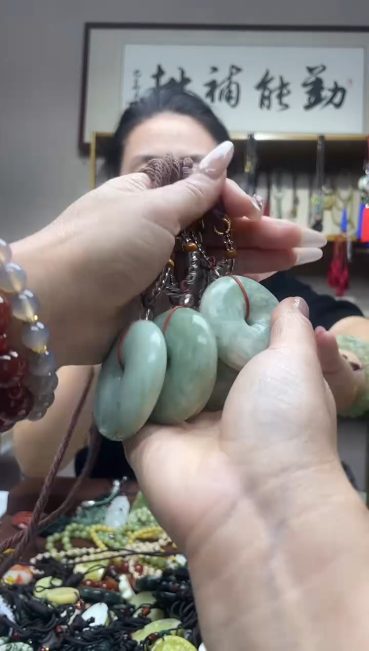 未镶嵌岫玉吊坠多样性发货拍一发一