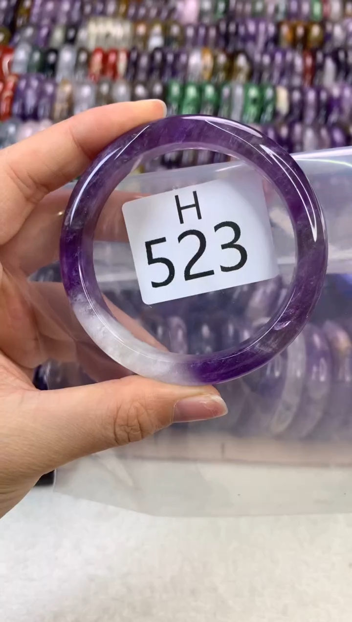 【闪购商品】水晶水晶手镯H未镶嵌523-57