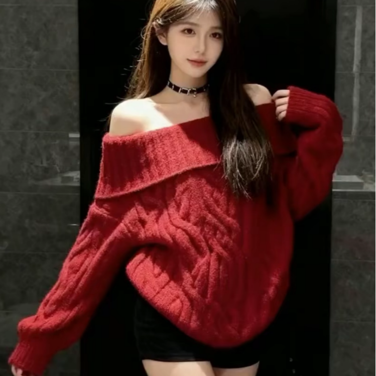 【若汐家】秋冬新品女时尚百搭针织韩版毛衣女装编码合集801-836