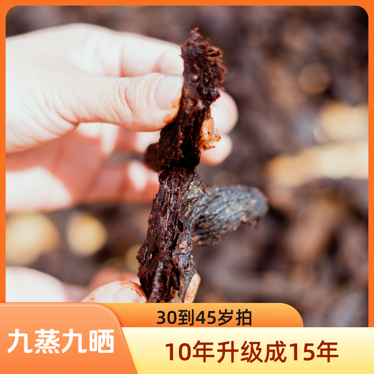 【严选15-20年】自然生长 香甜可口 九蒸九晒