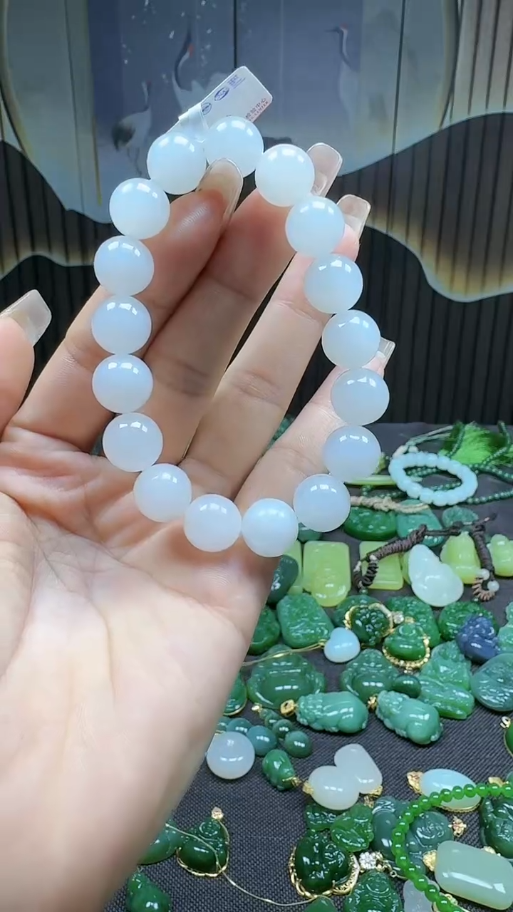 和田玉未镶嵌挂件12