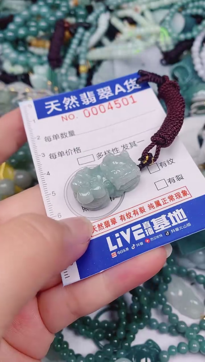 颈饰未镶嵌翡翠00004501