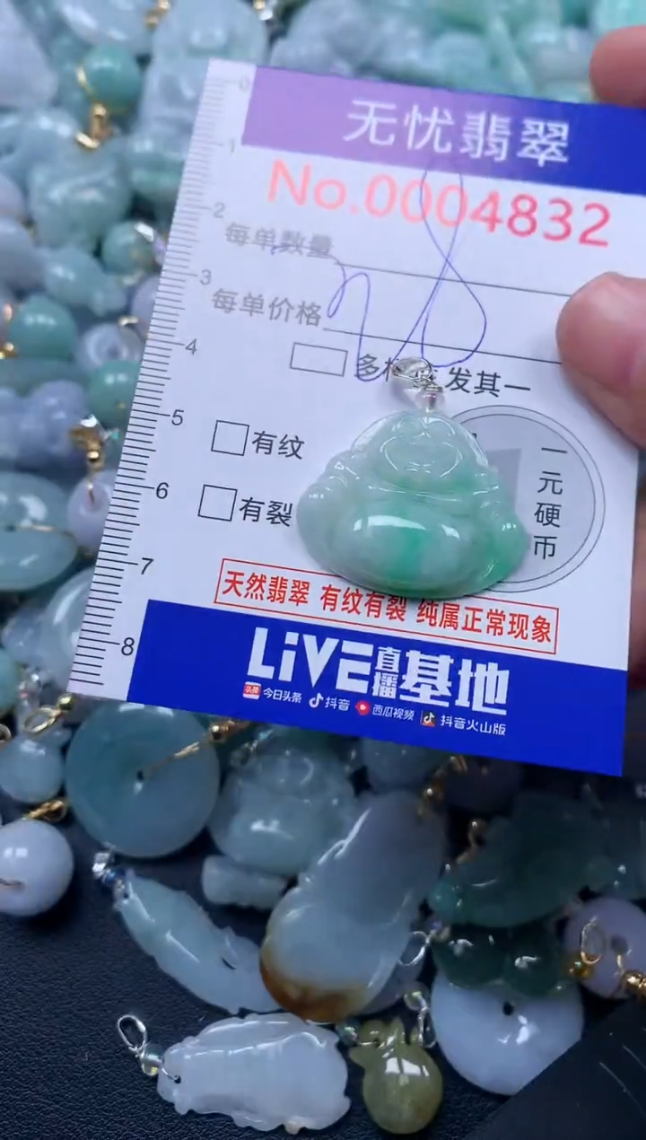 颈饰未镶嵌翡翠4832